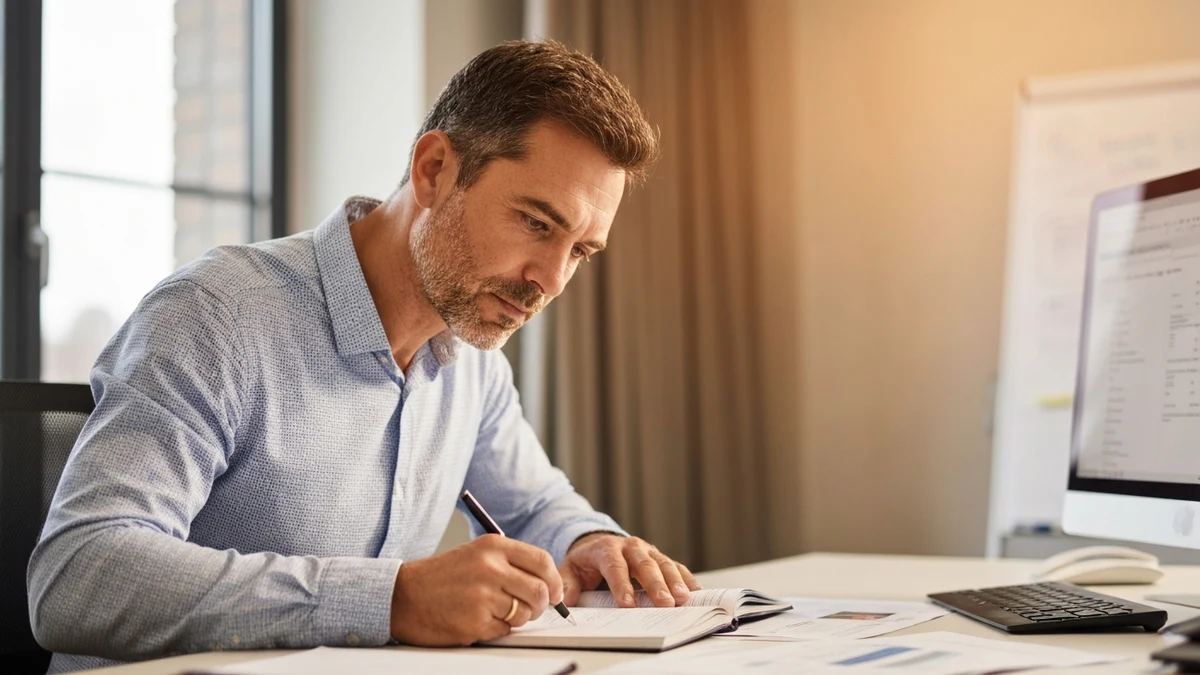 Eine Fachkraft investiert aktiv in ihre berufliche Weiterentwicklung